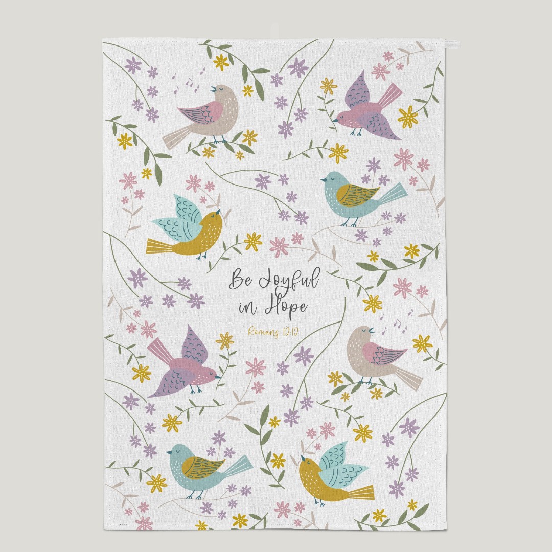 Be Joyful Tea Towel