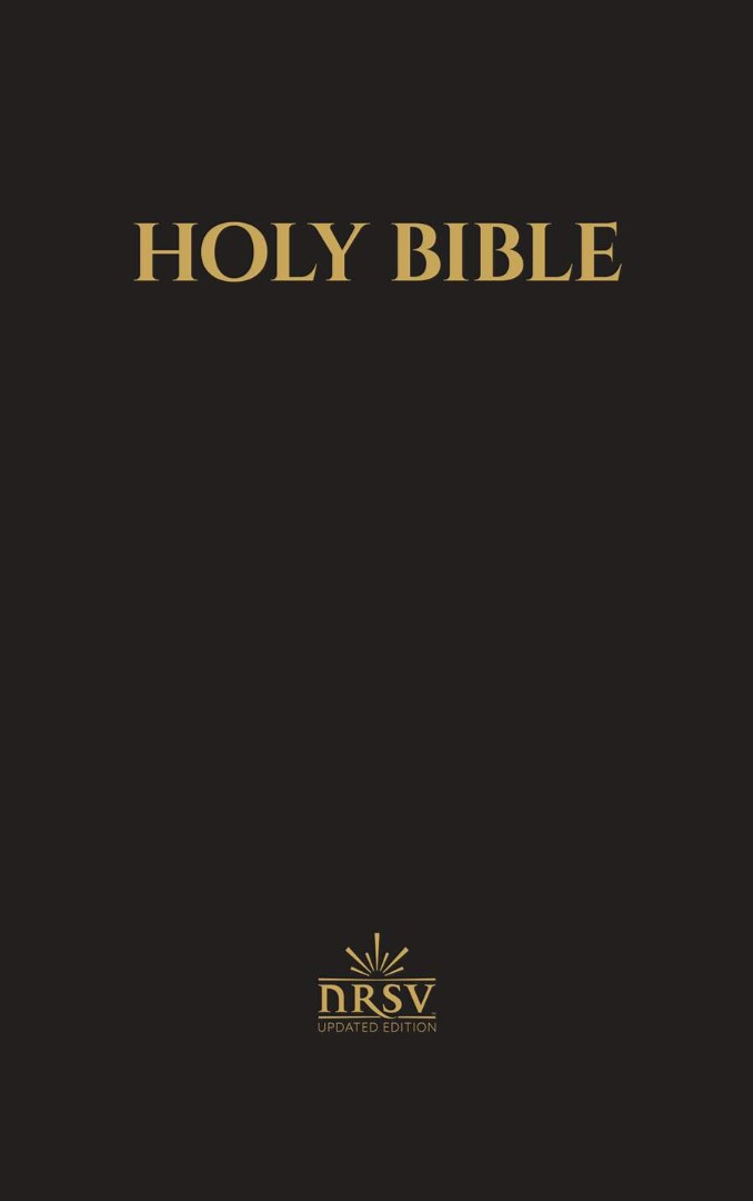 NRSV Updated Edition Pew Bible with Apocrypha, Black