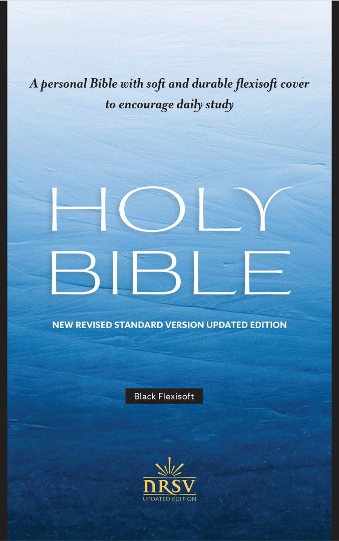 NRSV Updated Edition Flexisoft Bible, Black