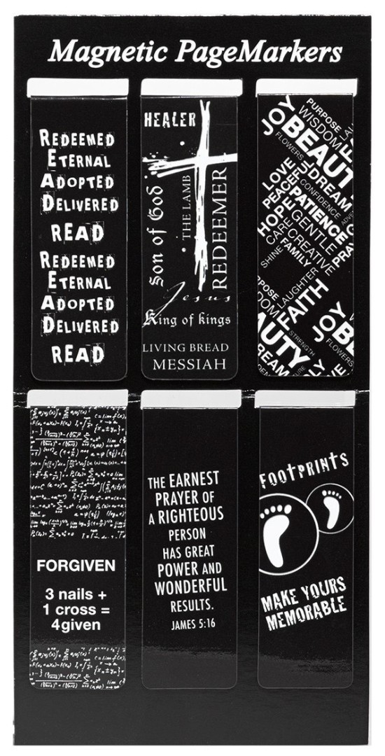 Cross Magnetic Bookmark (pack of 6)