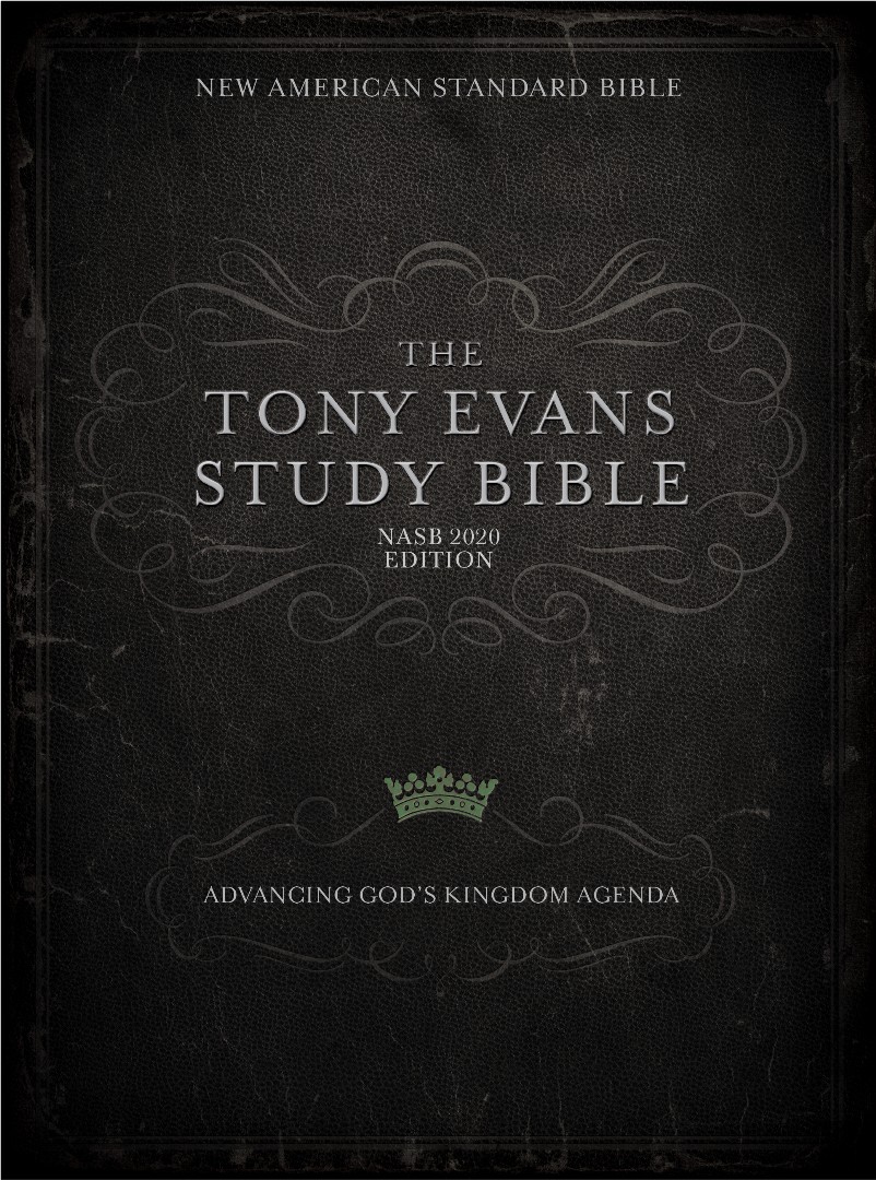NASB Tony Evans Study Bible, Jacketed Hardcover
