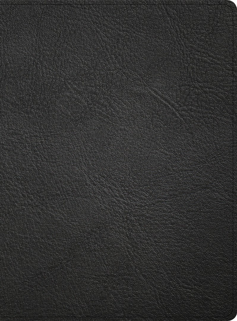 NASB Tony Evans Study Bible, Black Genuine Leather