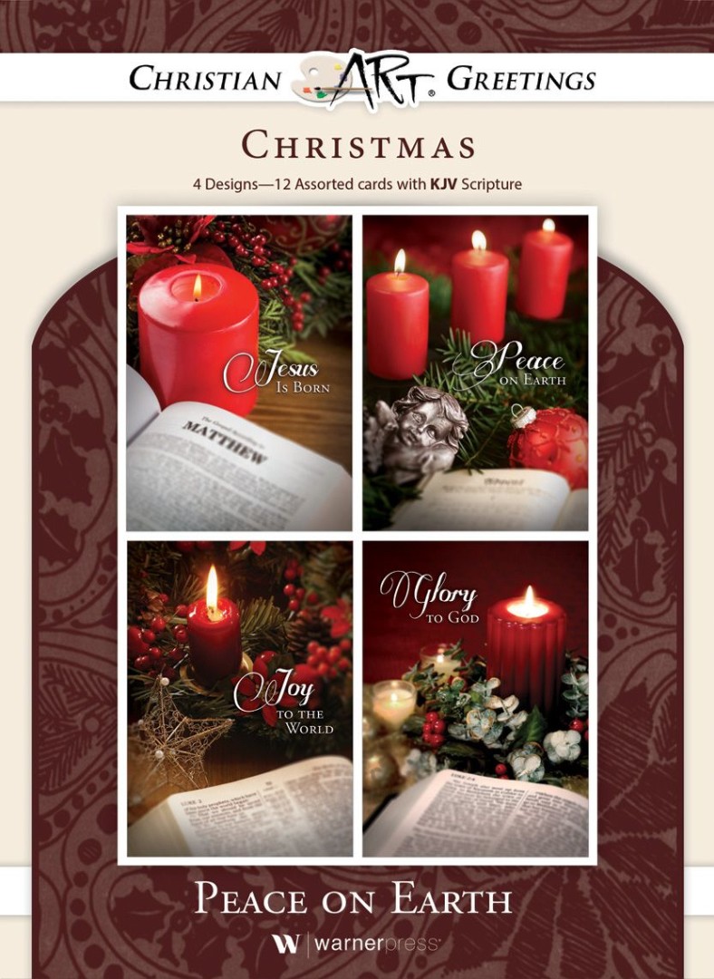 Peace on Earth Boxed Christmas Cards (Box of 12)