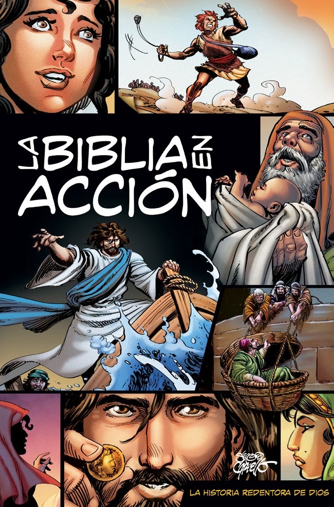 The Action Bible Spanish Expanded Edition God's Redemptive Story