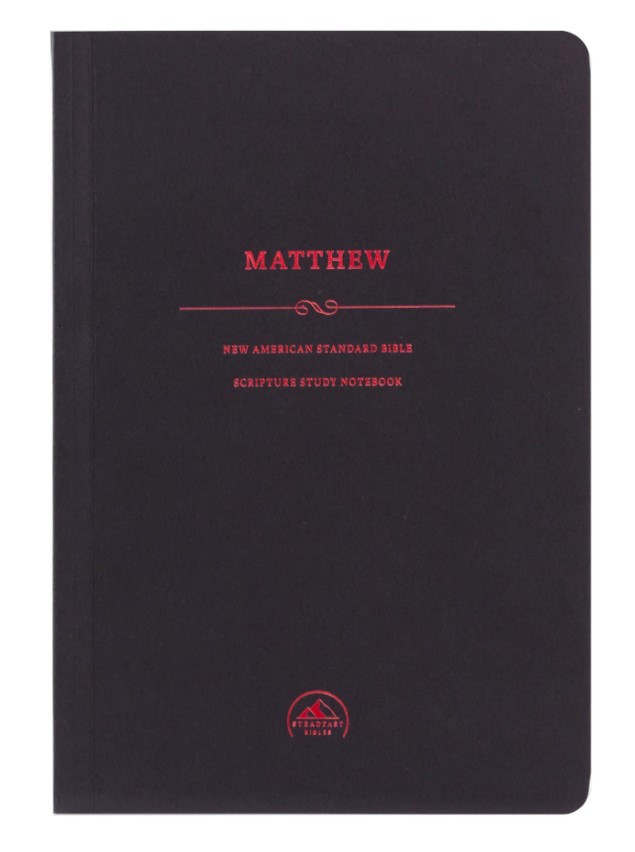 NASB Scripture Study Notebook: Matthew
