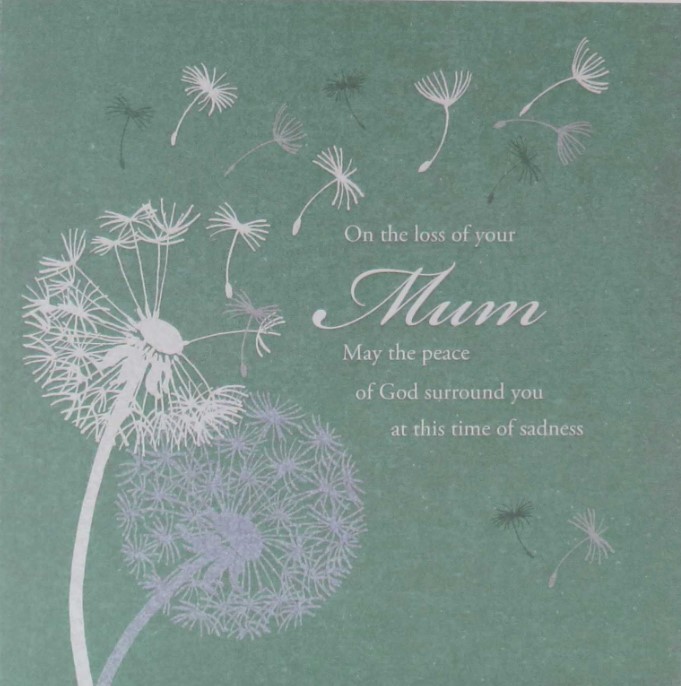 Peace of God Mum Card