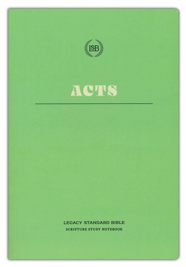 LSB Scripture Study Notebook: Acts