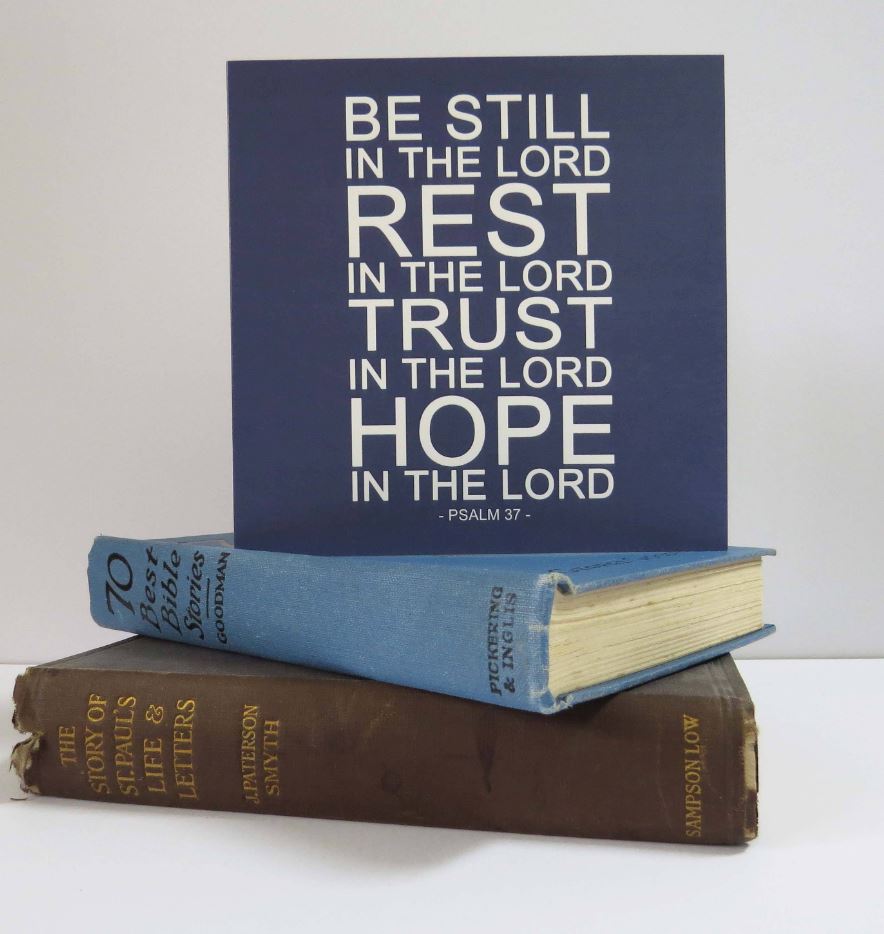Be Still Notecard