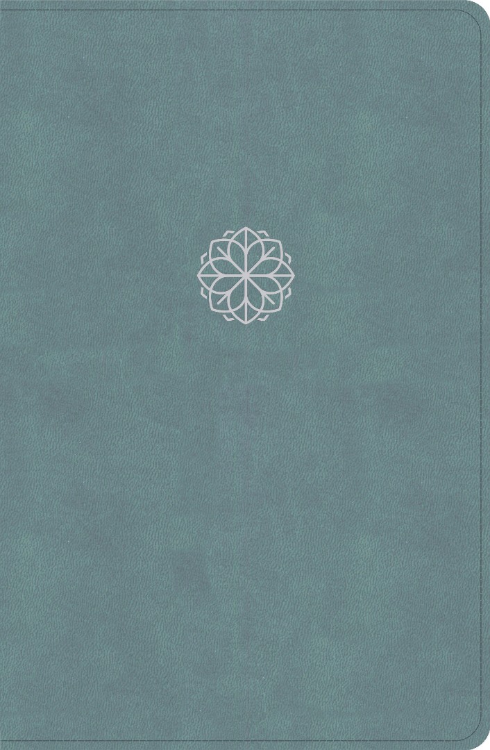 CSB Personal Size Giant Print Bible, Earthen Teal, Indexed