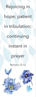 Rejoicing in Hope, Romans 12:12 Bookmark