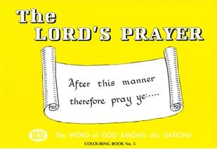 Lord's Prayer Colouring Book