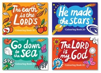 Colouring Books - Series 3 (mixed set of 4)