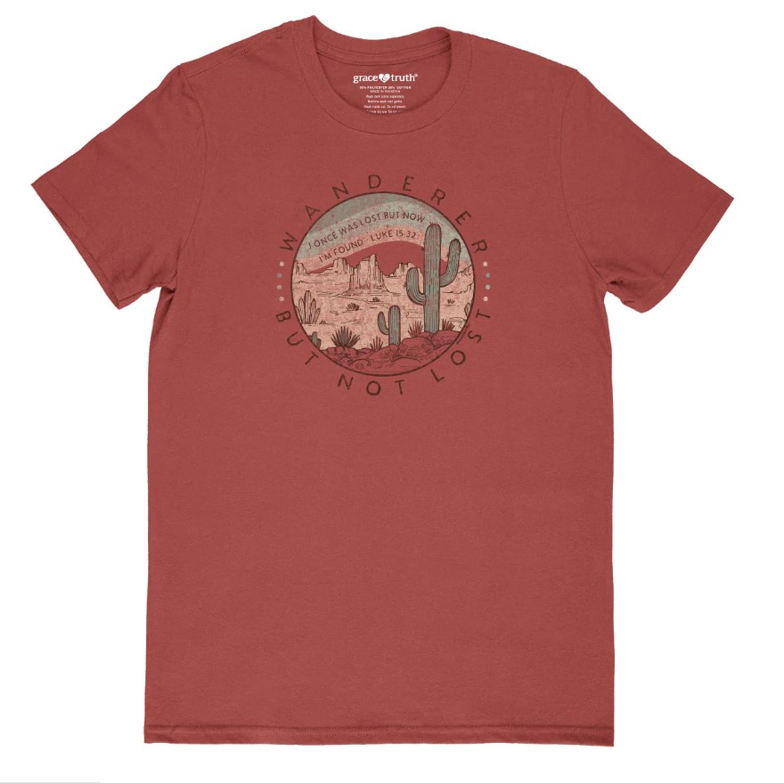 Grace & Truth Wanderer T-Shirt, Small