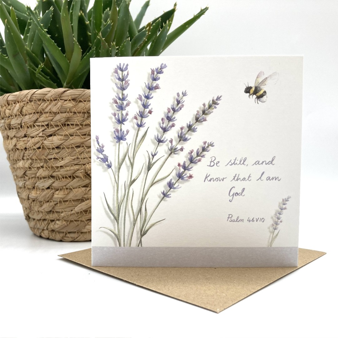 Lavender Card