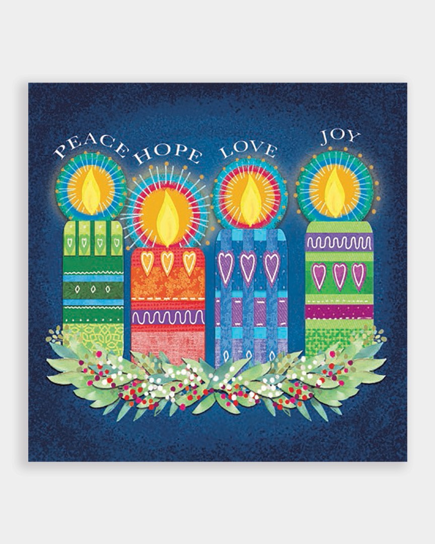 Candlelight Christmas Cards - Pack of 10