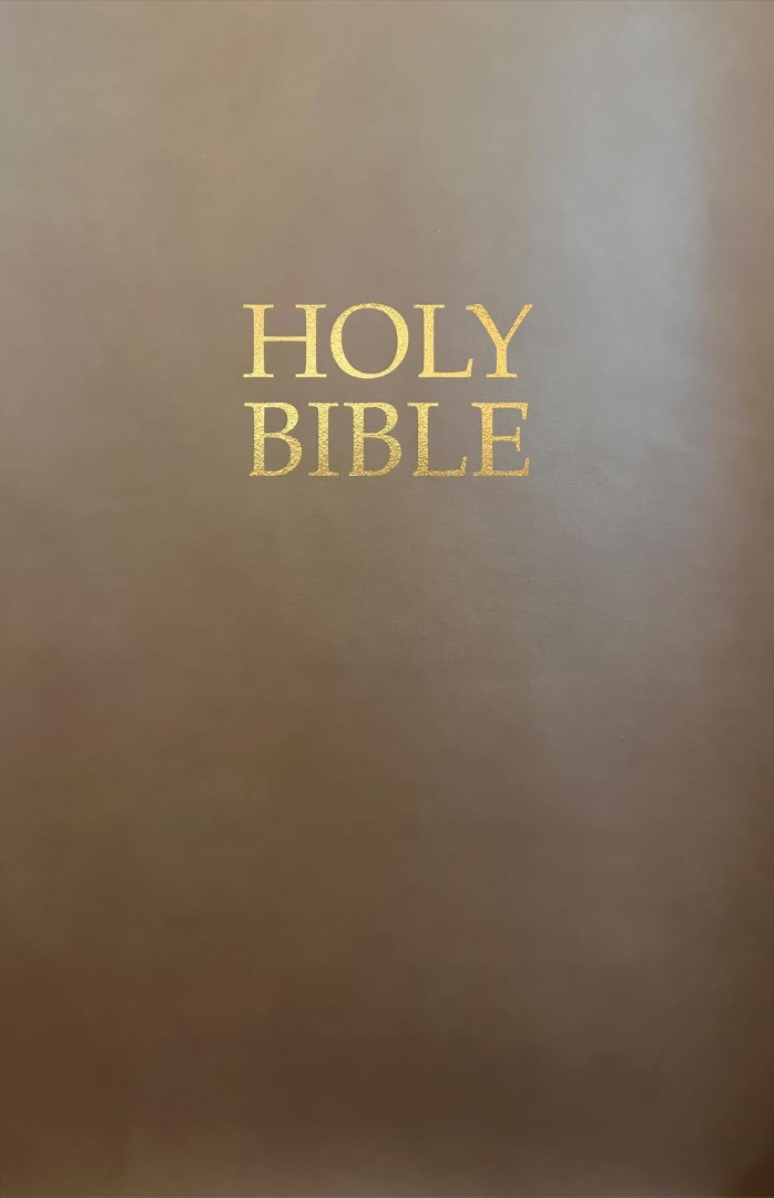 KJVER Gift And Award Holy Bible, Deluxe Edition, Coffee Ultr
