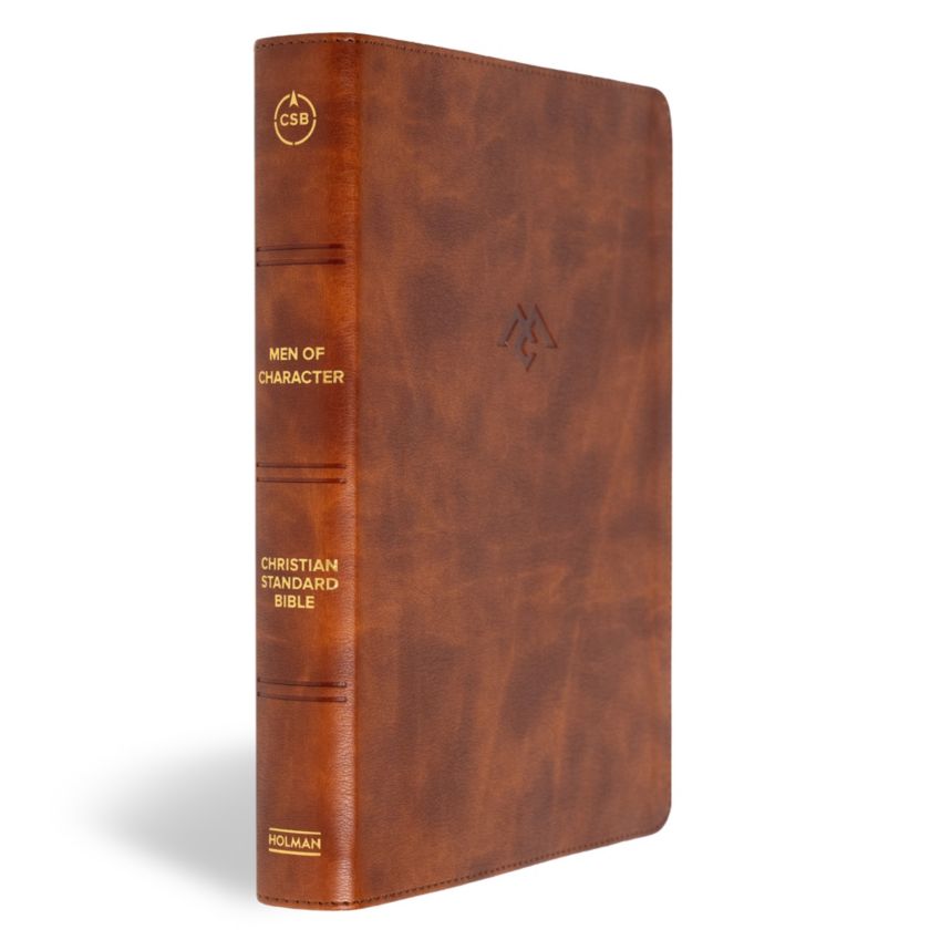 CSB Men Of Character Bible, Revised And Updated, Brown