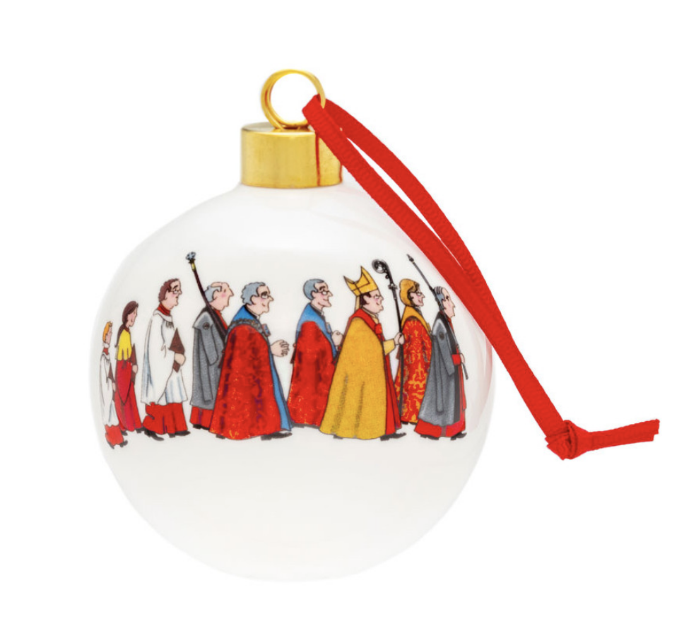 Cathedral Procession Bauble