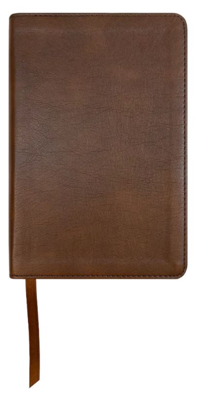 NASB Compact Text Bible, Purple, Leathertex