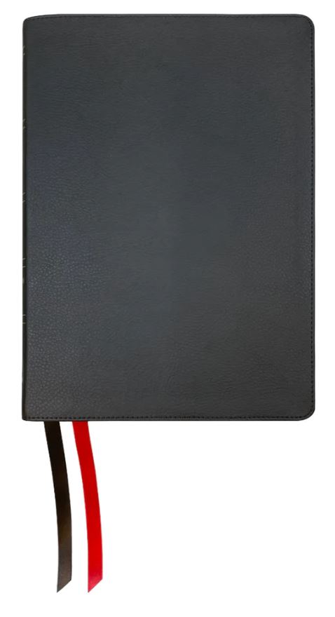 NASB 2020 Side-Column Reference Bible, Black Genuine Leather