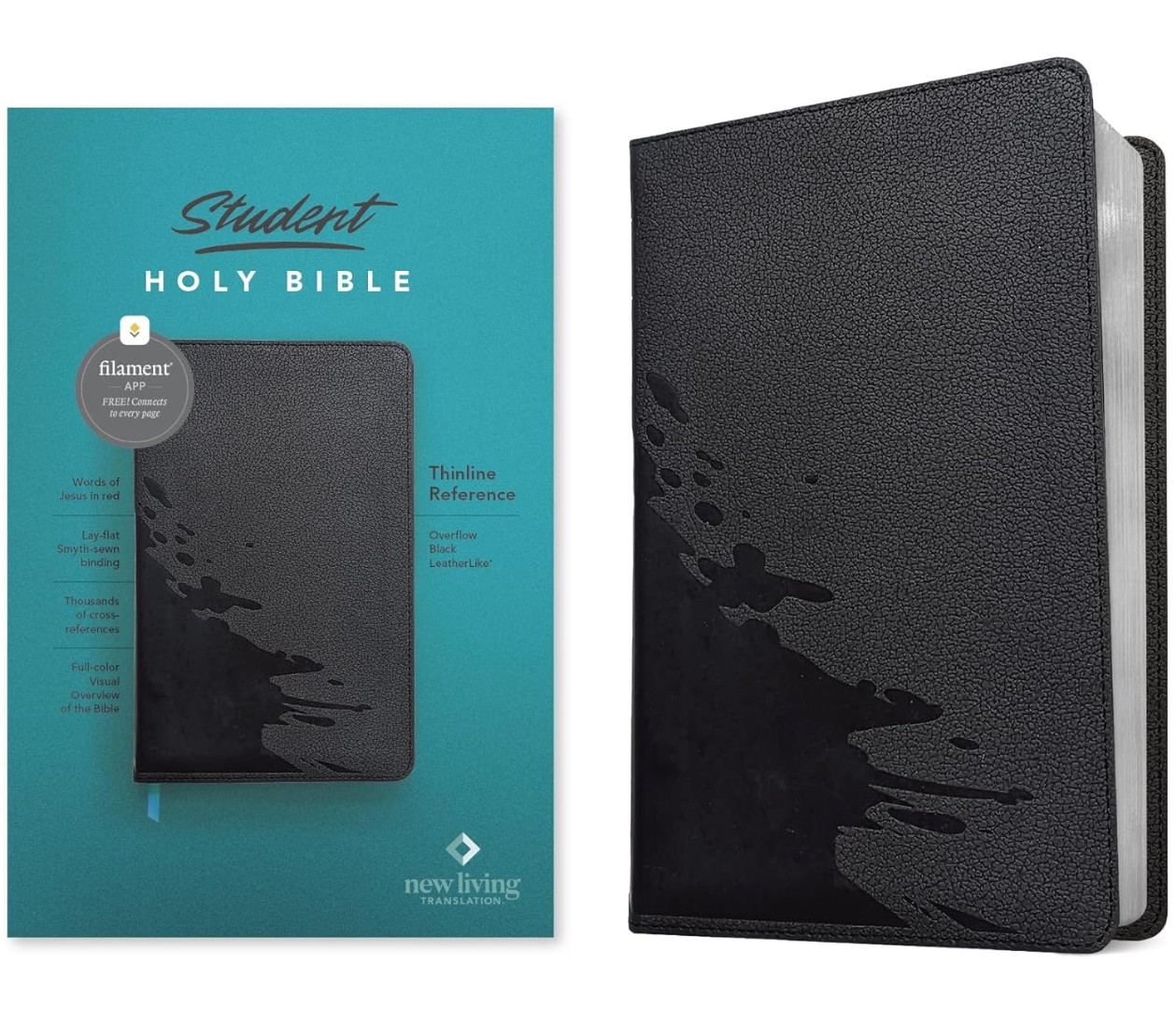 NLT Student Bible, Thinline Reference, Filament-Enabled