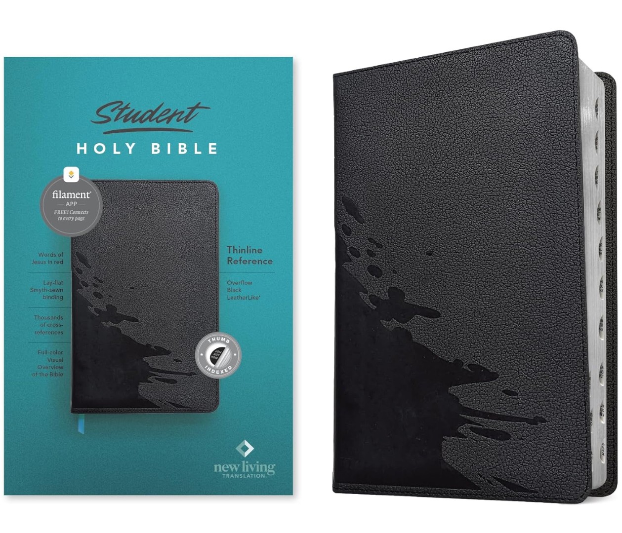 NLT Student Bible, Thinline Reference, Filament-Enabled