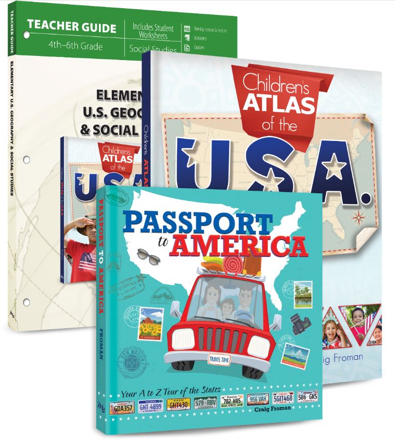 Elementary U.S. Geography & Social Studies Set