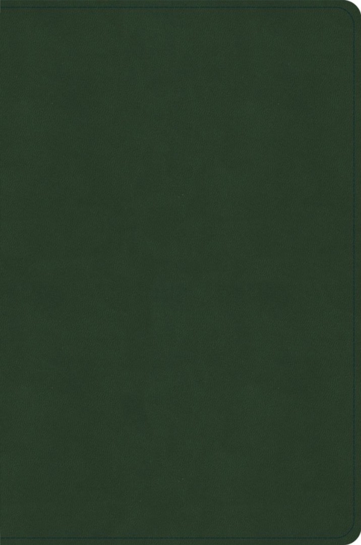 CSB Oswald Chambers Bible, Olive Leathertouch