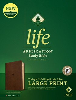 NLT Life Application Study Bible, Third Edition, Large Print