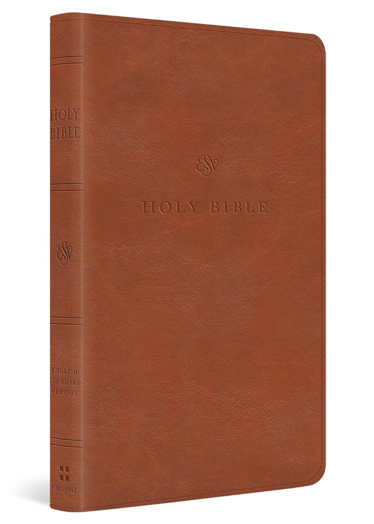 ESV Value Thinline Bible (Trutone, English Saddle)