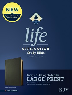 KJV Life Application Study Bible, Third Edition, Large Print