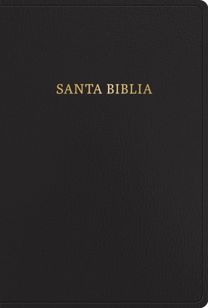 RVR 1960 Biblia Letra Súper Gigante, Negro, Imitación Piel