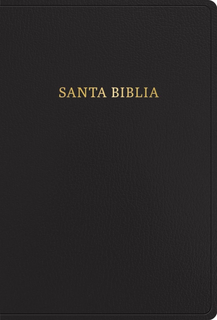 RVR 1960 Biblia Letra Súper Gigante, Negro, ImitacióN Piel