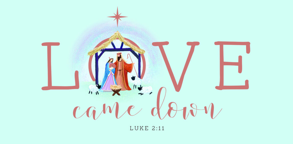 Love Came Down Christmas Cards - Pack Of 10