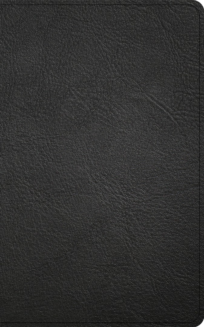 CSB Single-Column Personal Size Reference Bible, Black
