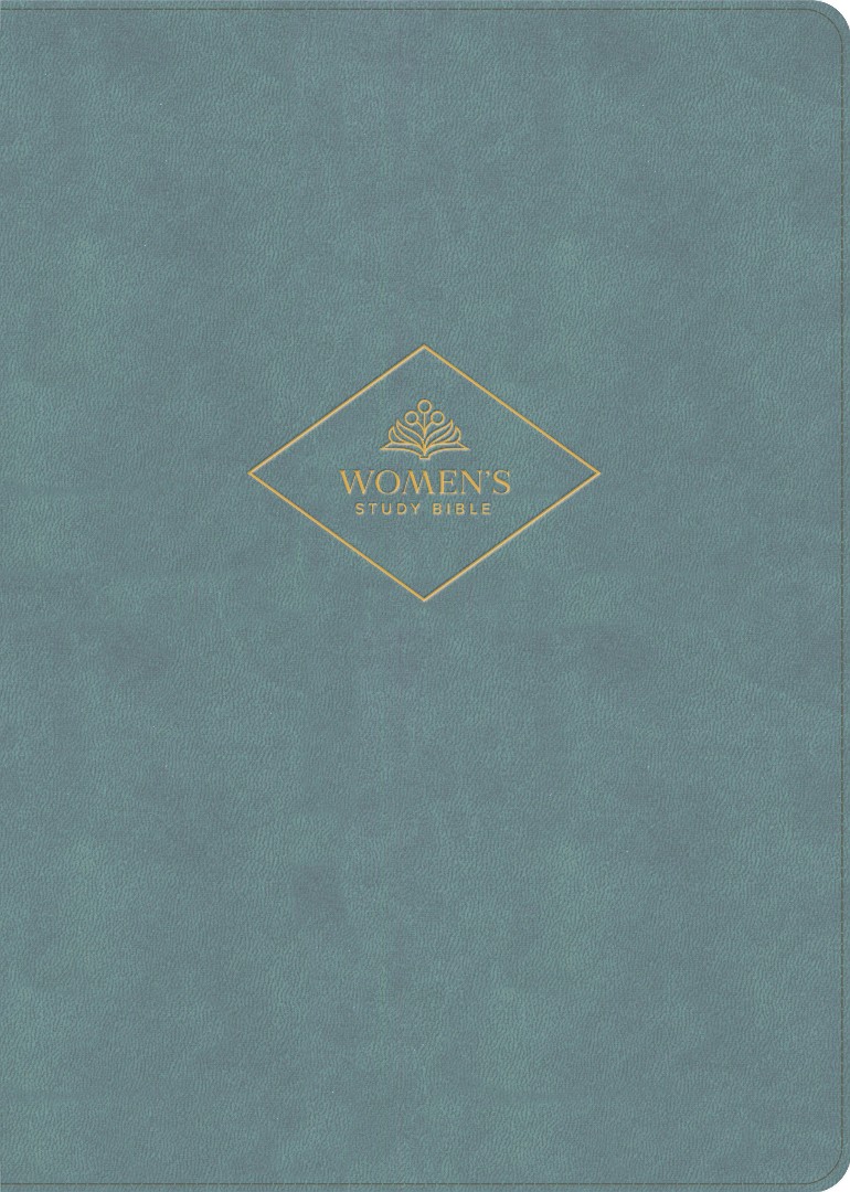 CSB Women's Study Bible, Earthen Teal Suedesoft