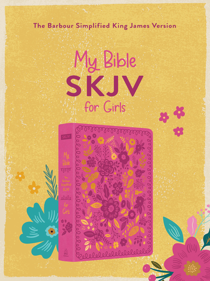 My Bible SKJV For Girls (Pink And Gold)