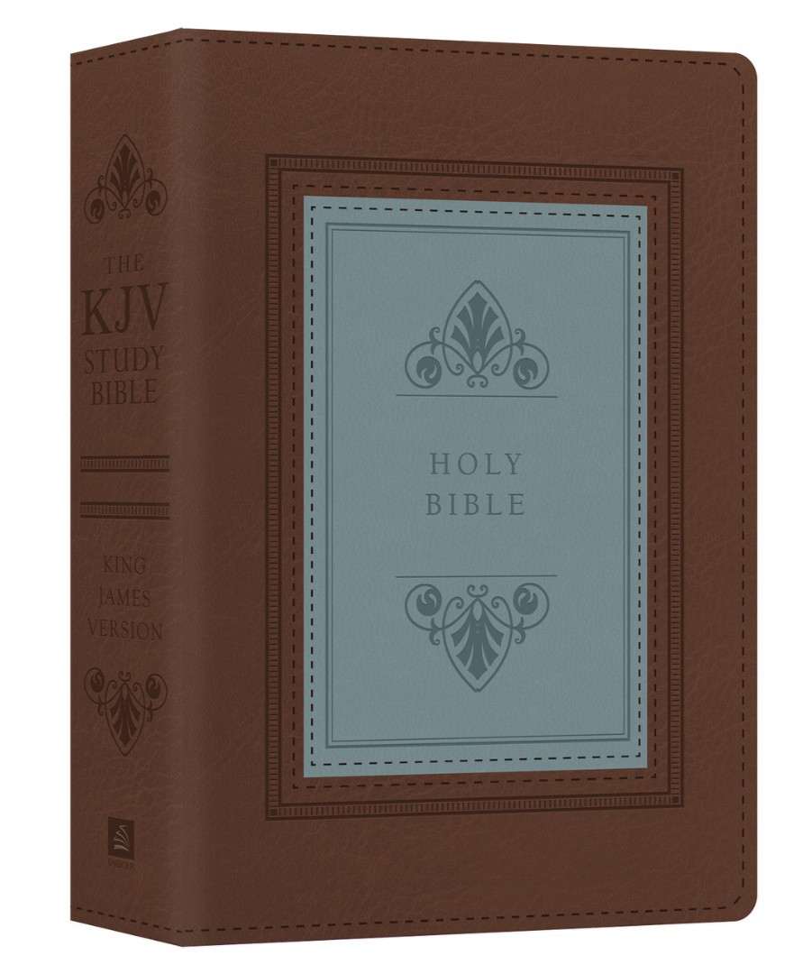 KJV Study Bible Large Print Indexed [Teal]