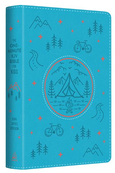 The One-Minute KJV Bible For Kids: Blue