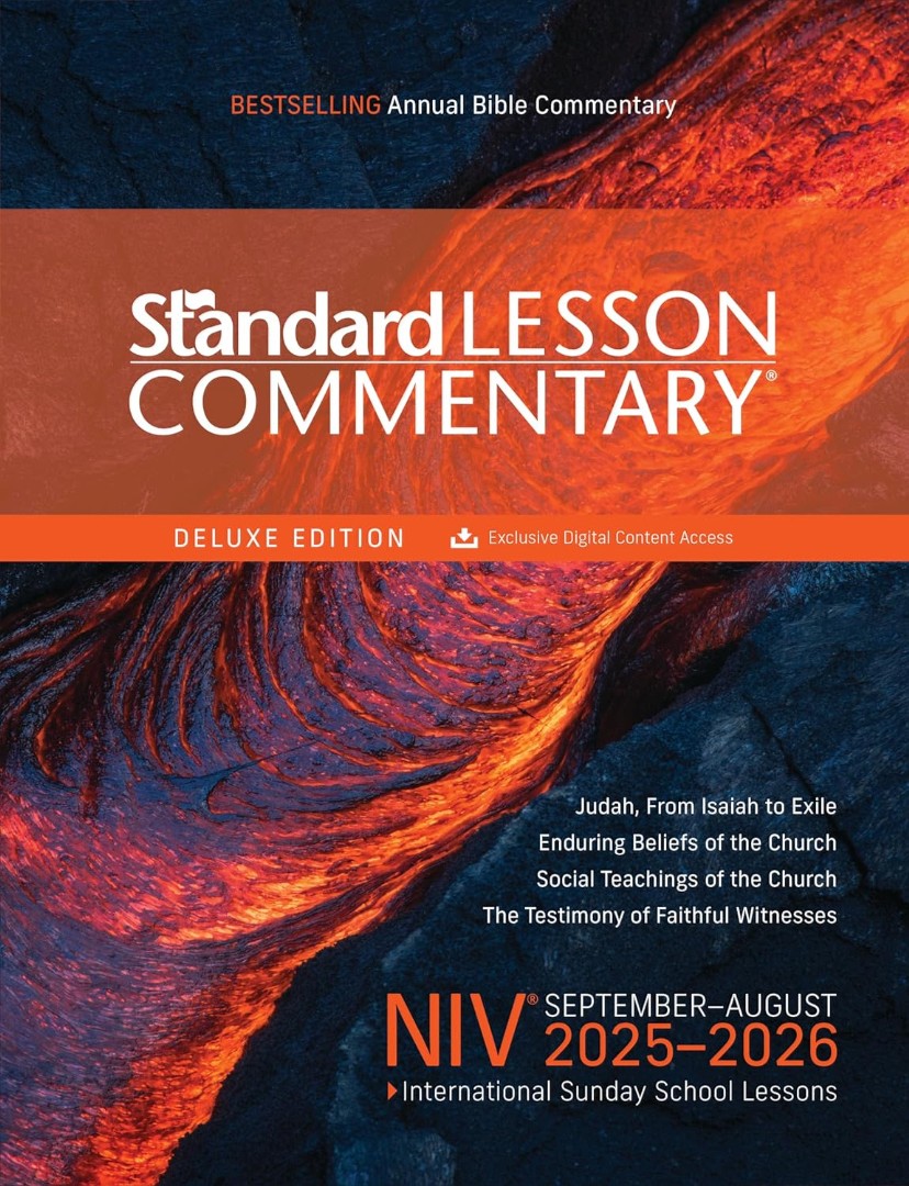 NIV Standard Lesson Commentary Deluxe Edition 2025-2026