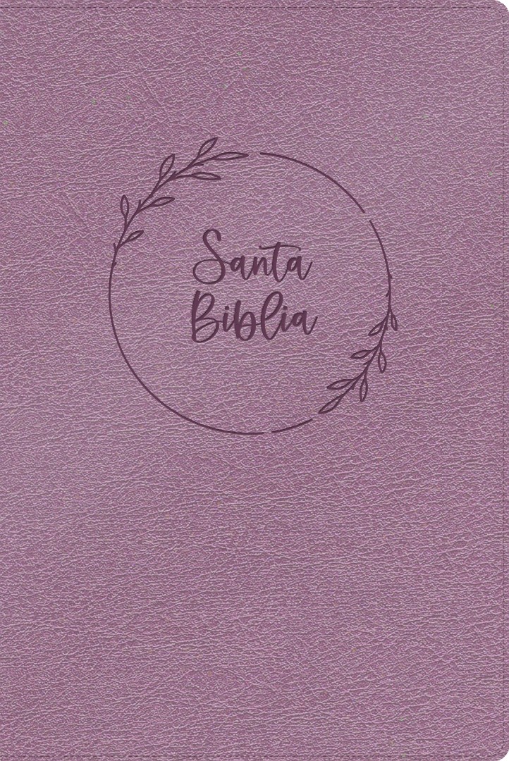 RVR 1960 Biblia Letra Gigante, Rosa Perla, Símil Piel