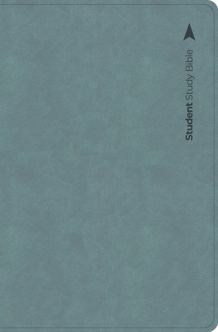 CSB Student Study Bible, Earthen Teal Suedesoft Leathertouch