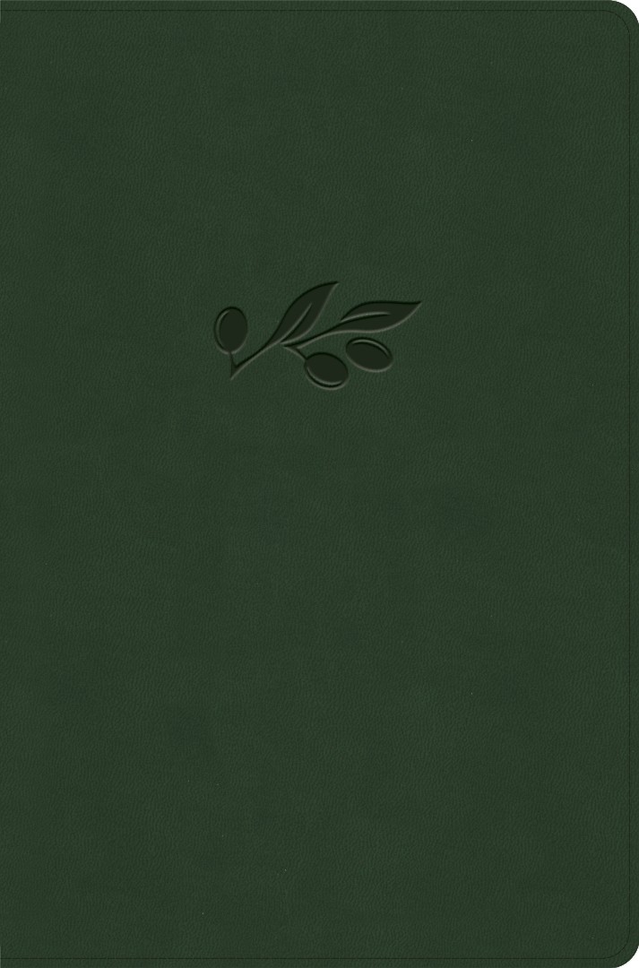 NASB Giant Print Reference Bible, Olive, Indexed