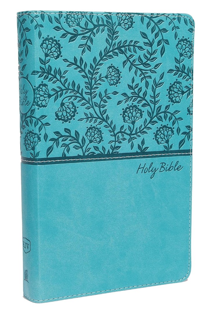 KJV Holy Bible: Deluxe Gift, Teal Leathersoft, Red Letter