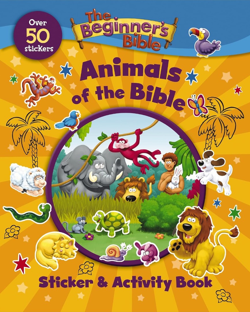 The Beginner's Bible Animals of the Bible Sticker Book