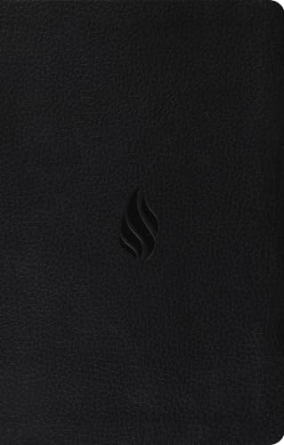 ESV Premium Gift Bible, Red Letter, Midnight, Flame Design