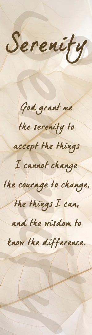Serenity Bookmark (pack of 10)