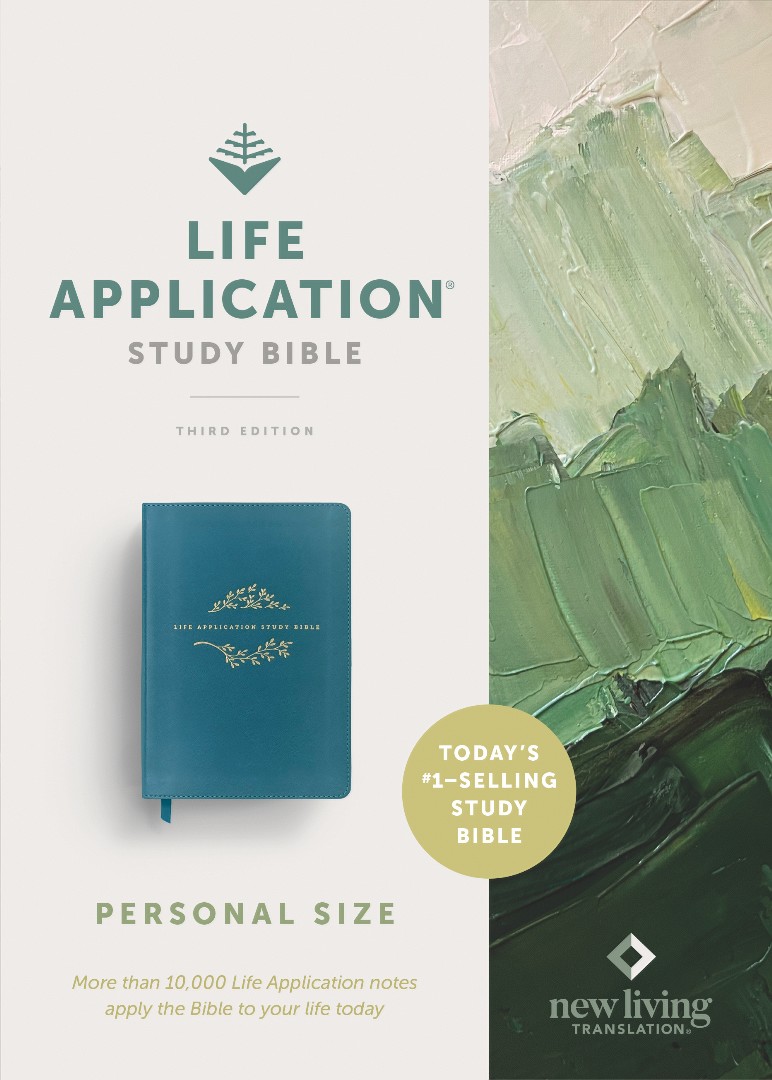 NLT Life Application Study Bible, Third Edition, Teal