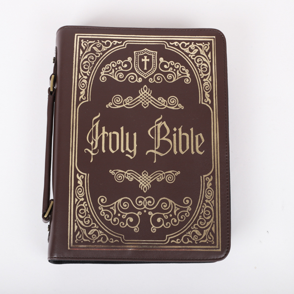 Bible Cover Ornate Gold Holy Bible Imitation Leather XLarge