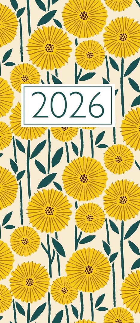 Church Pocket Book Diary with Lectionary 2026, Sunflowers